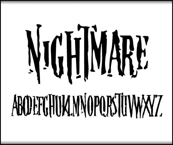 20 tipografías de halloween