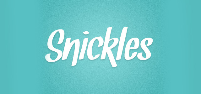 snickles-tipografia