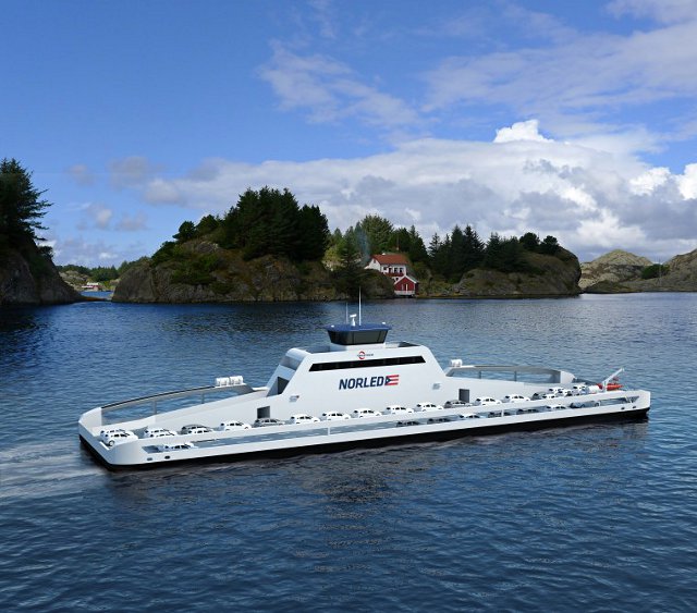 Ferry eléctrico Noruega